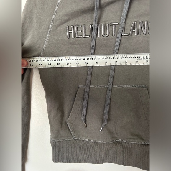 Helmut Lang Grey Hoodie - Picture 7 of 9